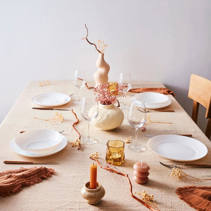 Plato Postre Opal Apy Luminarc 18 cm