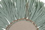 DKD Home Decor Decoración de Pared de Rafia y Yute 26x1x26 Surtido de 4 Colores