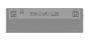 Aqirys Agena Gateron Red (Low Profile) Teclado Gaming Blanco con RGB