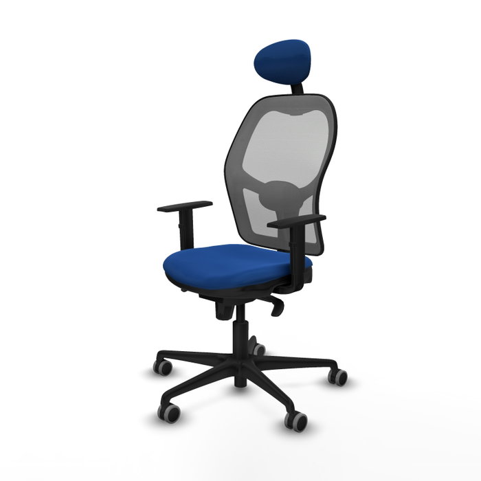 PIQUERAS Y CRESPO Silla de oficina Jorquera Azul y Gris PIQUERAS Y CRESPO Silla de oficina Jorquera Azul y Gris