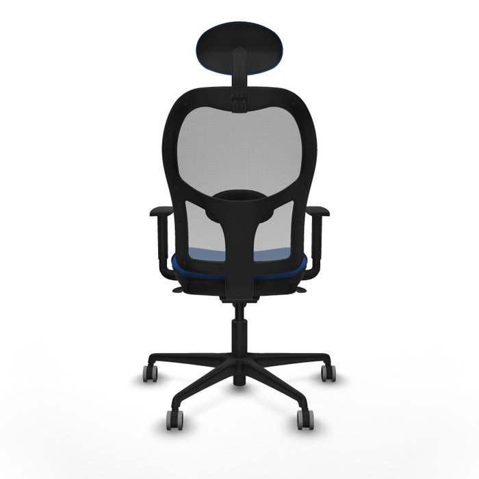 PIQUERAS Y CRESPO Silla de oficina Jorquera Azul y Gris PIQUERAS Y CRESPO Silla de oficina Jorquera Azul y Gris