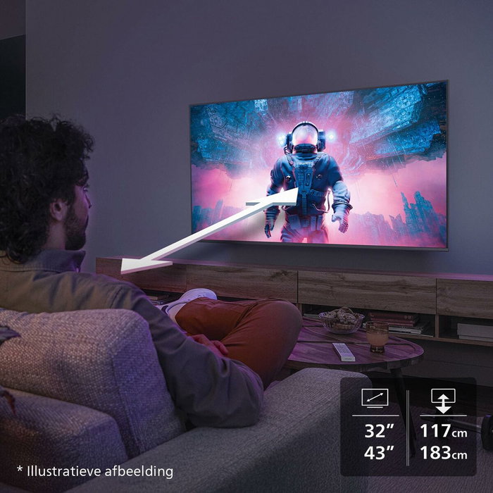 Televisión Philips 32PHS5500 HD 32" LED