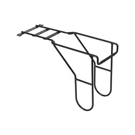 Basil Extensión portabultos para combinación portabebé/alforjas acero negro mate