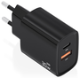 AISENS A110-0953 Cargador USB-C 30W GaN PD3.0 QC4.0 Negro