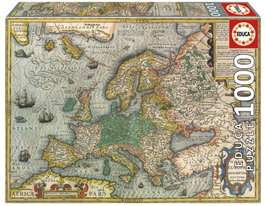 EDUCA BORRAS Puzzle 1000 Piezas Mapa de Europa