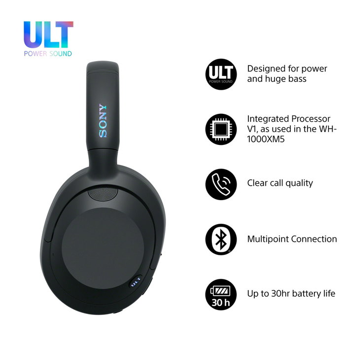 Sony ULT WEAR WHULT900NB.CE7 Negros