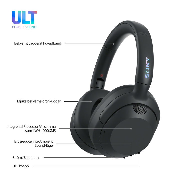 Auriculares Sony ULT Wear Negro