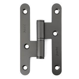 JANDEL 305/100 Pernio Sin Remate Acabado Antracita, Blanco Y Cuero, Derecha/Izquierda Mano Izquierda