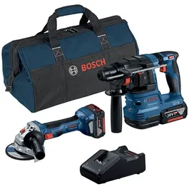 Bosch Professional 0615A50037 Taladro Percutor y Amoladora Pack