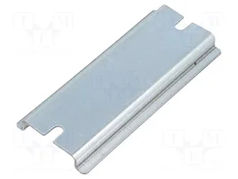 FIBOX Carril DIN de acero zinc TS35 80mm x 35mm MNX