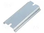 FIBOX Carril DIN de acero zinc TS35 80mm x 35mm MNX