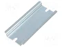 FIBOX Carril DIN de acero zinc TS35 80mm x 35mm MNX