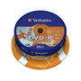 Verbatim DVD-R 4.7GB 16x Imprimible, Pack de 25 unidades