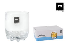 La Mediterranea Set de 6 Vasos Adare 300 cc (8 Cajas) lifecostume