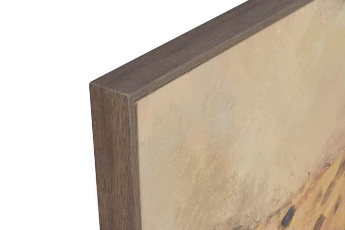 DKD Home Decor Cuadro Lienzo Leopardo Set de 2 unidades 140x100 cm