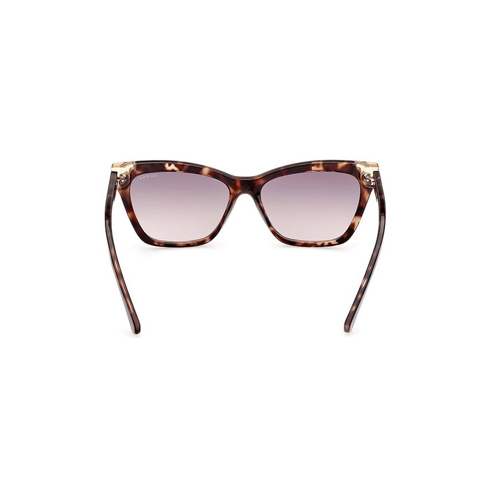 Guess Gafas GU7840 56B - Gafas de Sol Cat-eye para Mujer, 57 mm, Montura y Cristales Havana/Gradient Smoke, Patilla 140 mm