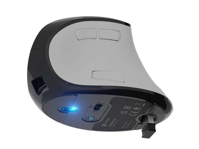 Natec Euphonie Pro Ratón Inalámbrico 4000 DPI Bluetooth 2.4 GHz Blanco