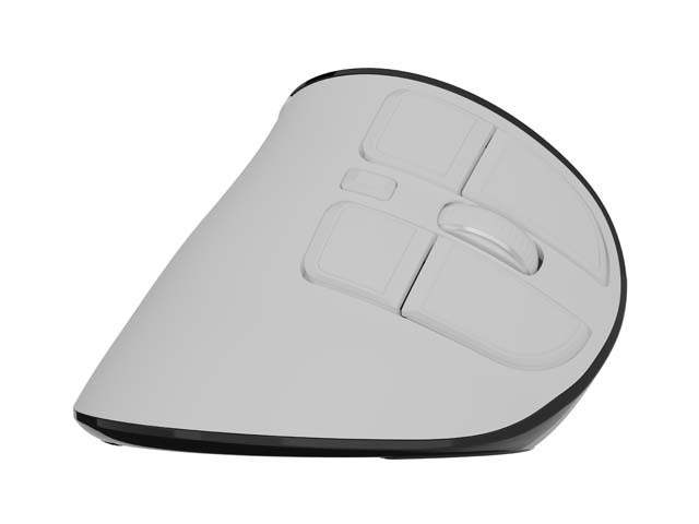 Natec Euphonie Pro Ratón Inalámbrico 4000 DPI Bluetooth 2.4 GHz Blanco