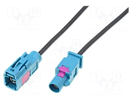 ESOL Cable Coaxial Fakra Tomacorriente a Fakra Enchufe Recto 1m