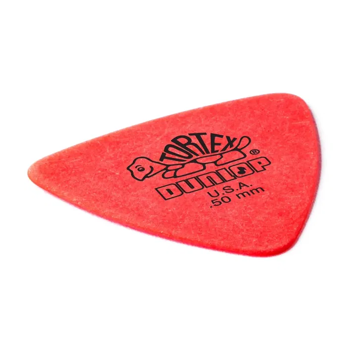DUNLOP Púas Tortex Triangle 0,50 mm (pack de 6)