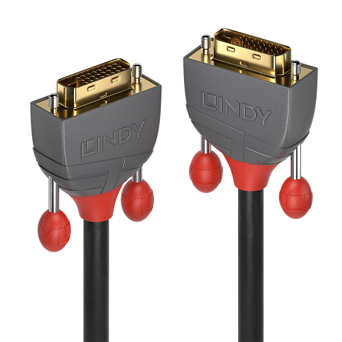Lindy 36223 Cable DVI-D de 3 m Dual Link Negro