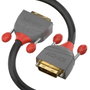 Lindy 36223 Cable DVI-D de 3 m Dual Link Negro