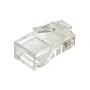 Lindy 62405 - Conector RJ-45 Transparente para Cable Cat5e U/UTP (UTP), Chapado en Oro, Paquete de 10 Unidades