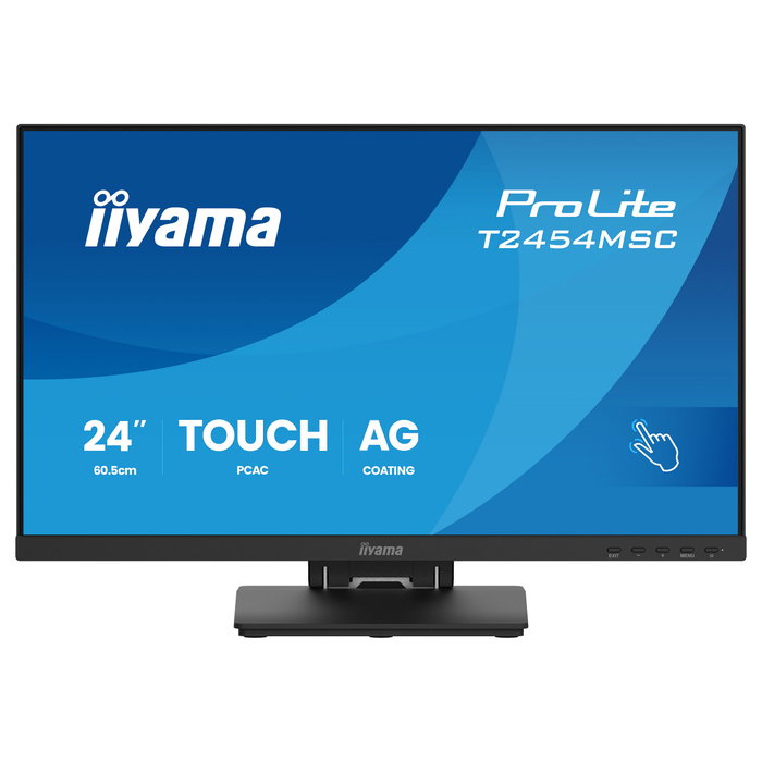 Iiyama ProLite T2454MSC-B3AG Monitor Táctil 23.8 pulg Full HD IPS Iiyama ProLite T2454MSC-B3AG Monitor Táctil 23.8 pulg Full HD IPS