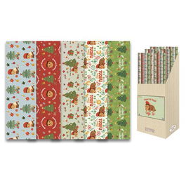 Paper De Regal Rotllo Arguval 0,7X1 M (Caixa De 50) Nadal Bones Festes