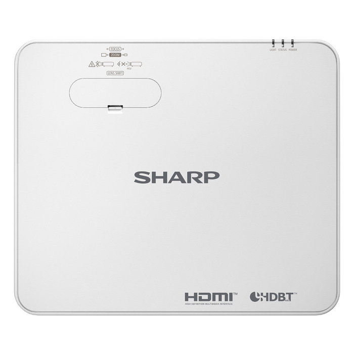 Sharp P701U - Proyector Láser 3LCD, 7000 Lúmenes ANSI, Resolución WUXGA (1920x1200), Relación de Contraste 3.000.000:1, Laser