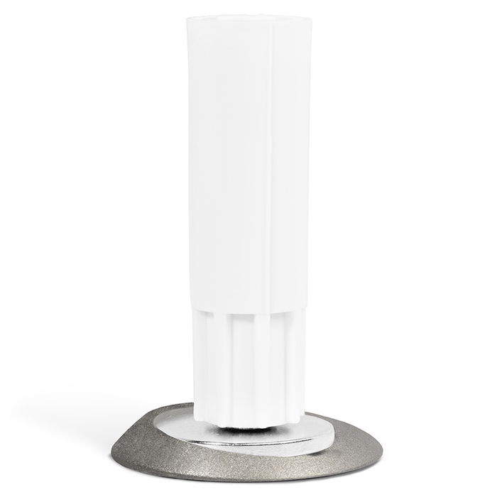 MANILLAS Tope Puerta Embutir Modelo Stoppino-2 Acabados Gris, Negro Y Blanco