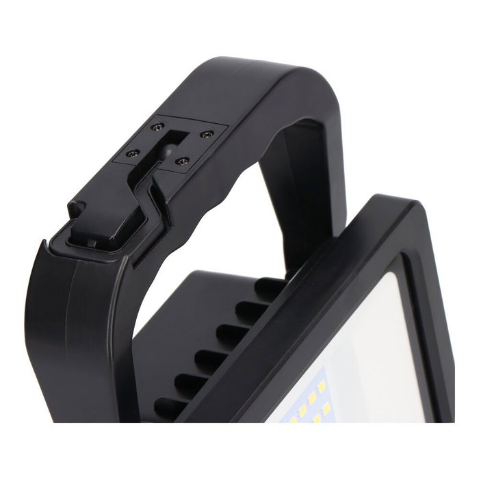 Edm Foco led recargable 20w 2000lm 6500k, IP54, CRI80, con 2 Baterías 18650 2000mah, Carga USB-C