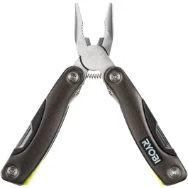 Ryobi RYO4892210201249 Alicates Multifunción 14 en 1 con Tijeras, Cuchillo, Destornillador, Sierra, Lima y Más Herramientas Esenciales