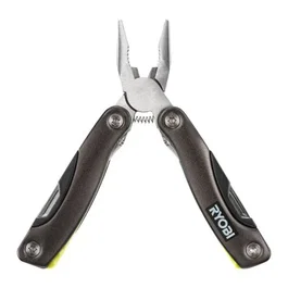 Ryobi RMT14 Multiherramienta Compacta 14 en 1 para Bolsillo con 68mm, Alicates, Tijeras, Sierra, Cuchillo y Destornilladores