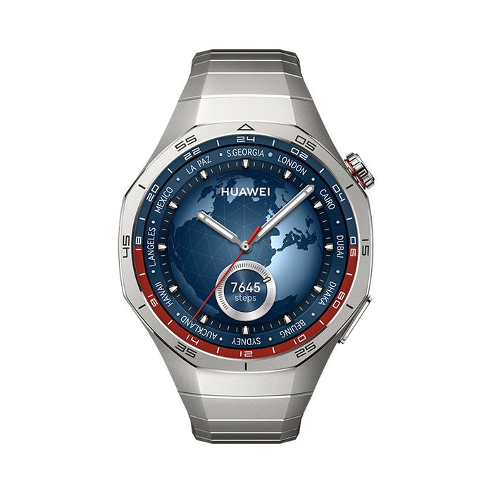 Huawei Watch GT 5 Pro 46mm Elite Plata - Smartwatch Hombre Mujer, Titanio, AMOLED, GPS, NFC, 14 Días Batería Huawei Watch GT 5 Pro 46mm Elite Plata - Smartwatch Hombre Mujer, Titanio, AMOLED, GPS, NFC, 14 Días Batería