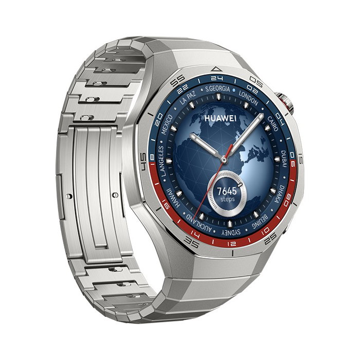 Huawei Watch GT 5 Pro 46mm Elite Plata - Smartwatch Hombre Mujer, Titanio, AMOLED, GPS, NFC, 14 Días Batería Huawei Watch GT 5 Pro 46mm Elite Plata - Smartwatch Hombre Mujer, Titanio, AMOLED, GPS, NFC, 14 Días Batería