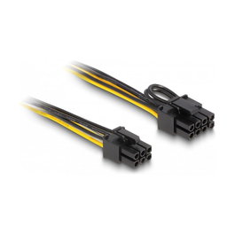 DeLOCK Cable de alimentación PCI Express 6 pin a 6+2 pin, 50 cm