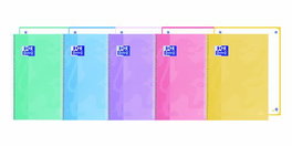 Bloc Oxford School Eu.Book 1 Touch Micro.Tapa Extra A4+ 80H Dots 90G Surtido Pastel (5 Col.) (Set de 5)