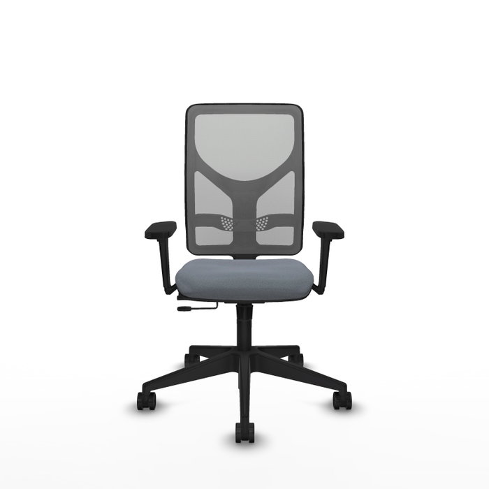 PIQUERAS Y CRESPO Silla de oficina Motilla Gris con Mecanismo Sincro/Traslack y Brazos 3D PIQUERAS Y CRESPO Silla de oficina Motilla Gris con Mecanismo Sincro/Traslack y Brazos 3D