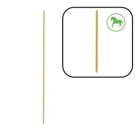 Pastormatic Piquetas Fibra Amarilla 150 cm Pack 50 Unidades Muy Resistentes Impermeables Duraderas Diámetro 12mm