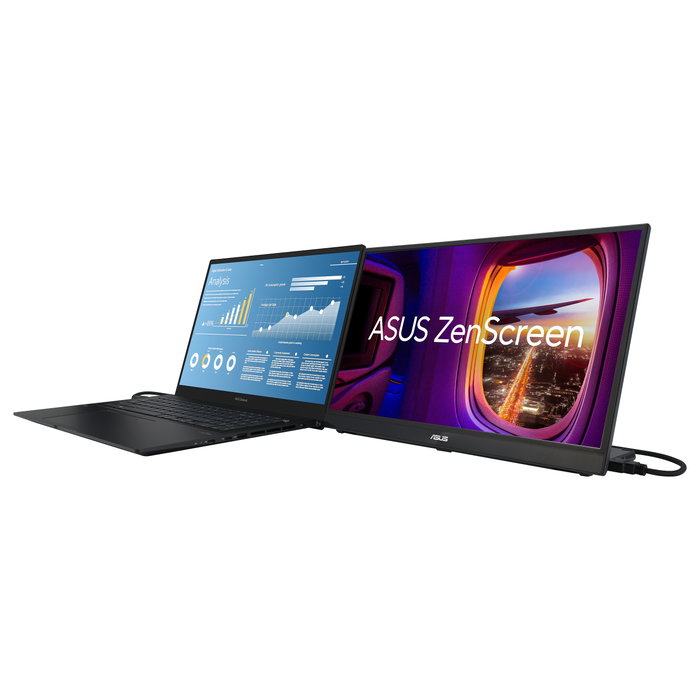 ASUS ZenScreen MB17AHG Monitor Portátil 17.3 Pulgadas Full HD 144Hz Negro