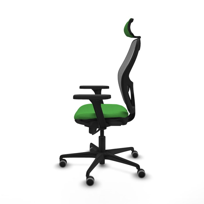 PIQUERAS Y CRESPO Silla de oficina Jorquera Verde y Gris