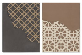 DKD Home Decor Cuadro MDF Relieve Mosaico 60x5,5x80 Surtido de 2 Unidades
