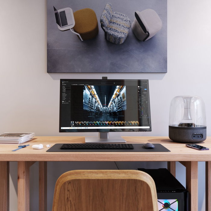 ALOGIC ACFS Soporte para Monitor Plata