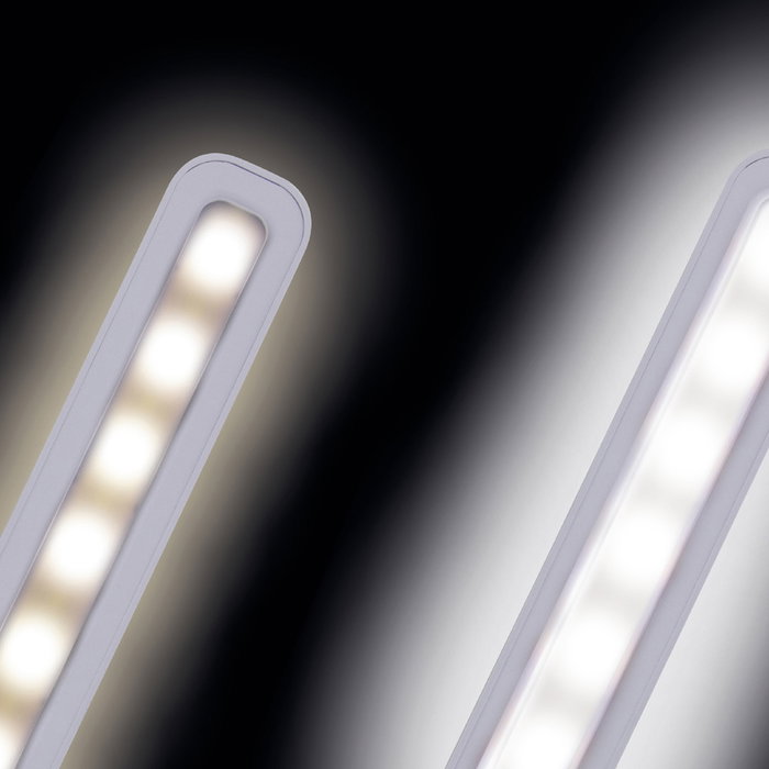 Home Deco Factory Lámpara Lectura Plegable Táctil ABS Plástico