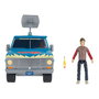 Stranger Things World Of Figure & Vehicle Vehículo con Figura The Squawk van Playset with Steve