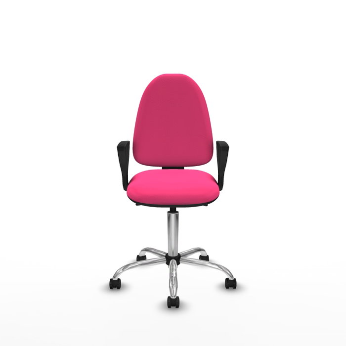 PIQUERAS Y CRESPO Silla de oficina Aýna Rosa con mecanismo Asincro