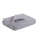 L'essentiel linge de maison Manta Doble de Algodón 100% Gris 180x220 cm