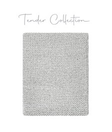 L'essentiel linge de maison Manta Doble de Algodón 100% Gris 180x220 cm