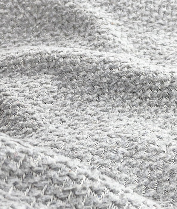 L'essentiel linge de maison Manta Doble de Algodón 100% Gris 180x220 cm